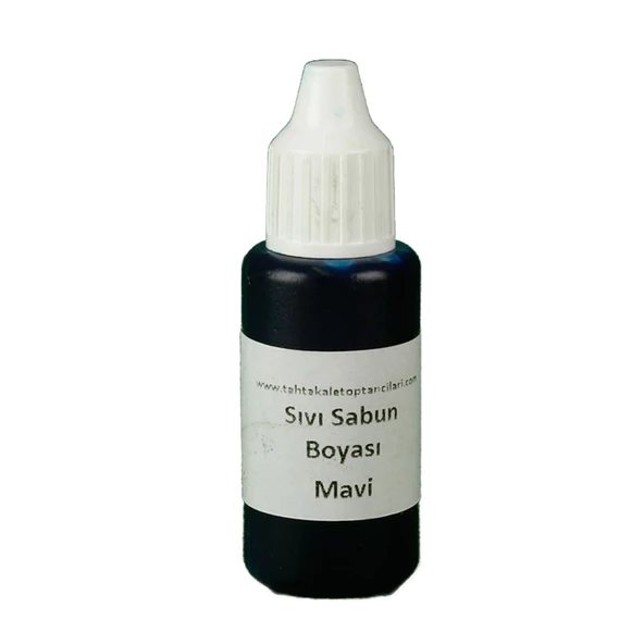 Sıvı Sabun Boyası Sıvı 10 GR  Mavi ürün görseli 1