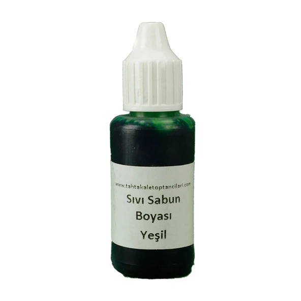 Sıvı Sabun Boyası Sıvı 10 GR  Yeşil ürün görseli 1