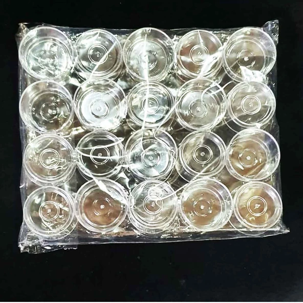 Mika Kutu Mumluk 2.5X5 CM (20 Adet) - Resim 4