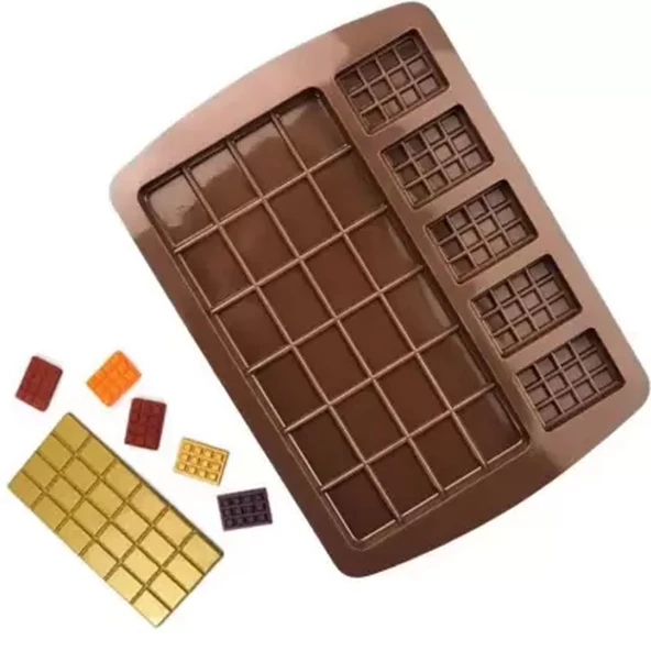 Tablet Silikon Çikolata Kalıbı Mini - Resim 2