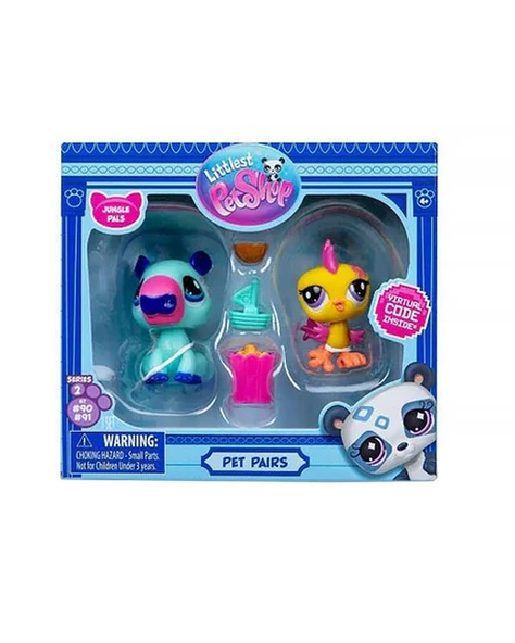 Littlest Pet Shop Minişler 2li Paket S2 Kapibara ve Sarı Kuş 00585 ürün görseli 1