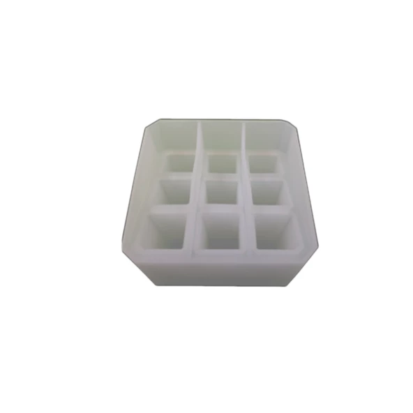Epoksi Silikon  Kalıp Makyaj Ve Kalemlik Kutusu 9X9 CM ürün görseli 1