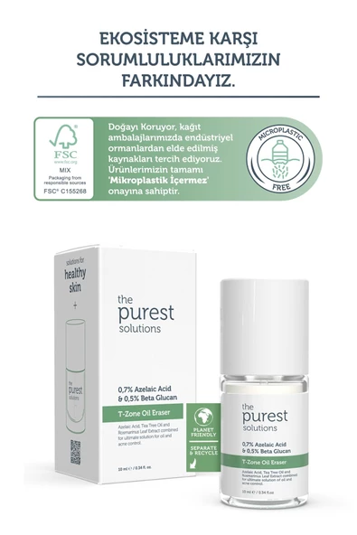 The Purest Solutions T-ZONE Oil Eraser - Resim 5
