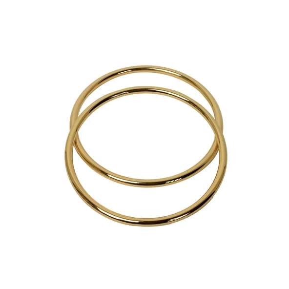 Metal Halka Çanta Halkası 5 CM (25 Adet)  Gold ürün görseli 1