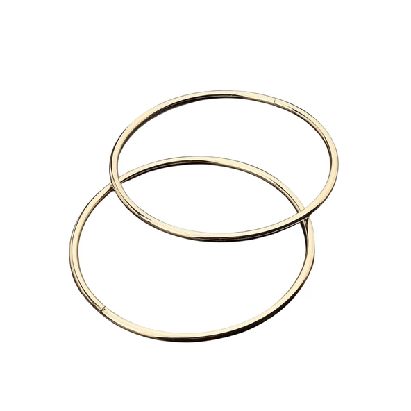Metal Halka Çanta Halkası 7 CM (25 Adet)  Gold ürün görseli 1