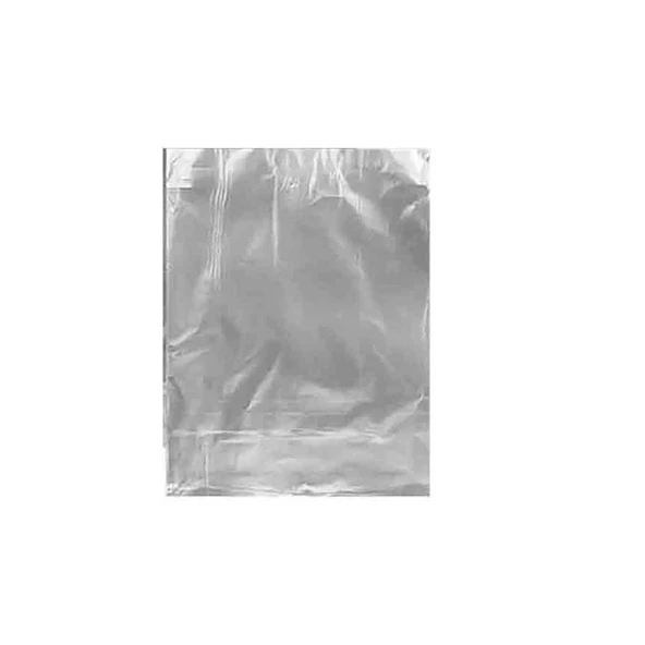 Hediye Paketi İçin Metalize Yapışkanlı Poşet 25X35 CM (100 Adet)  Gümüş ürün görseli 1