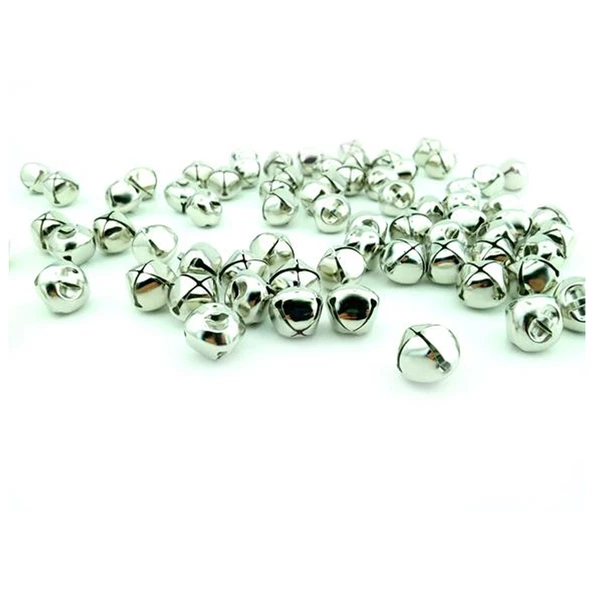 Metal Çıngırak Zil 2 CM (1000 Adet)  Gümüş ürün görseli 1