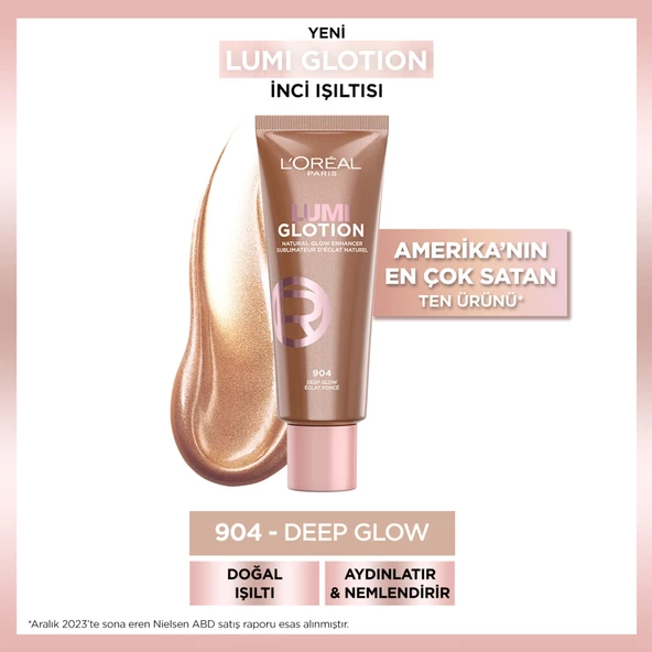 L'Oréal Paris Glotion All-In-One Doğal Işıltı 904 - Deep Glow ürün görseli 1