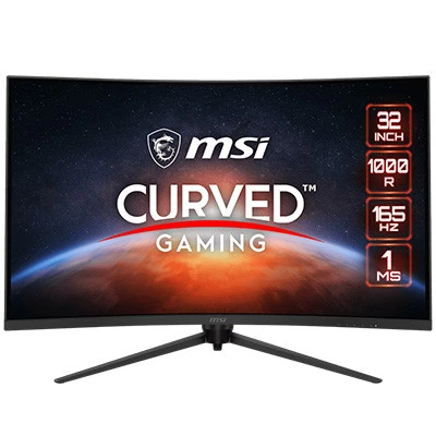 MSI Optix G321CQP 31.5" 1 ms 2K Curved Pivot 165 Hz Oyuncu Monitörü ürün görseli 1