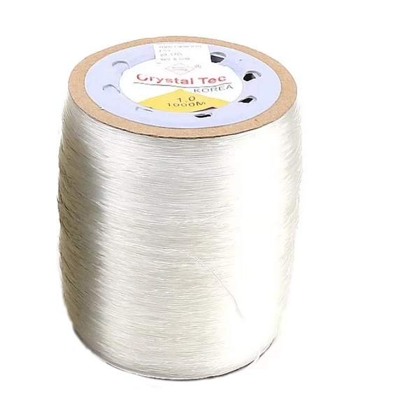 Esnek Misina İp 1 MM (500 Metre)  Şeffaf ürün görseli 1
