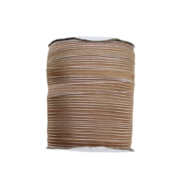 Organze Kurdele 1 CM Kenarı Şeritli  (457 Metre)  Pudra ürün görseli 1