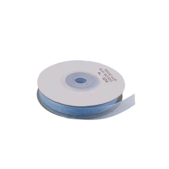 Organze Kurdele 20 MM (22 Metre)  Mavi ürün görseli 1