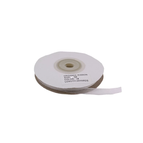 Organze Kurdele 20 MM (22 Metre)  Gümüş ürün görseli 1