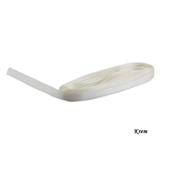 Grogren  Kurdele 1 Cm Yerli (10 Metre)  Krem ürün görseli 1