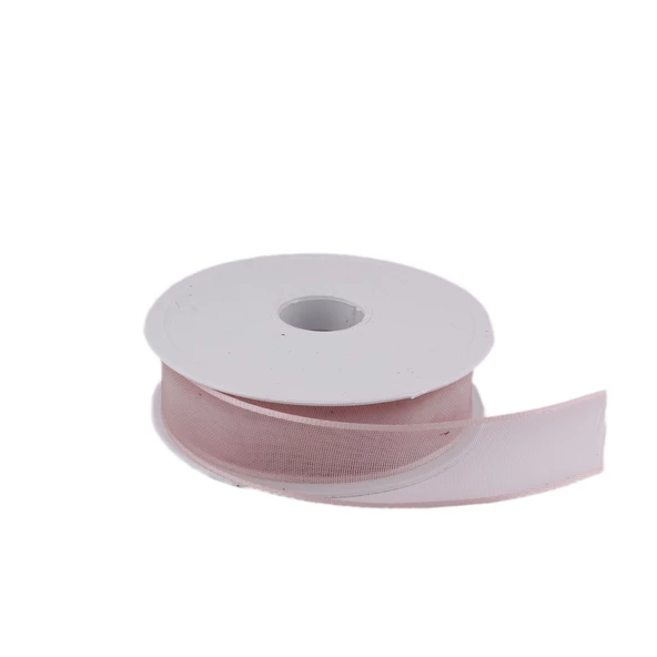 Şifon Kurdele 2.5 Cm (20 Metre)  Pudra ürün görseli 1