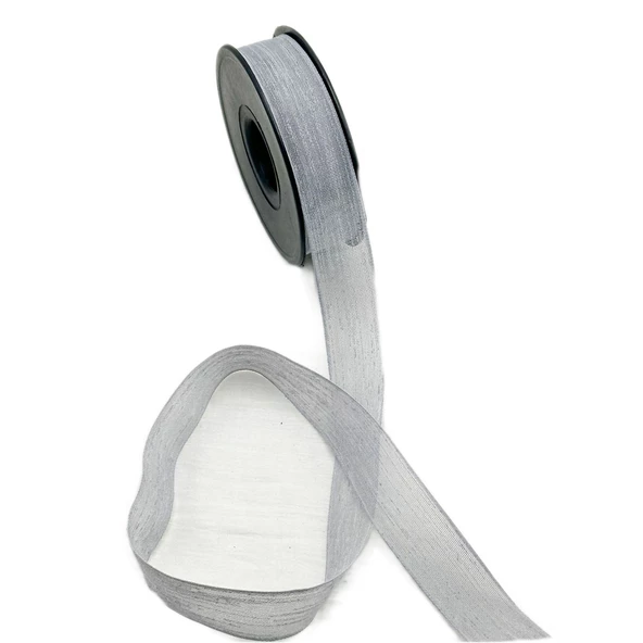 Nopel Keten Kurdele 2.5 Cm  (20 Metre)  Gri ürün görseli 1