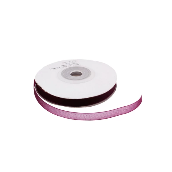 Organze Kurdele 6 MM (22 Metre)  Bordo ürün görseli 1