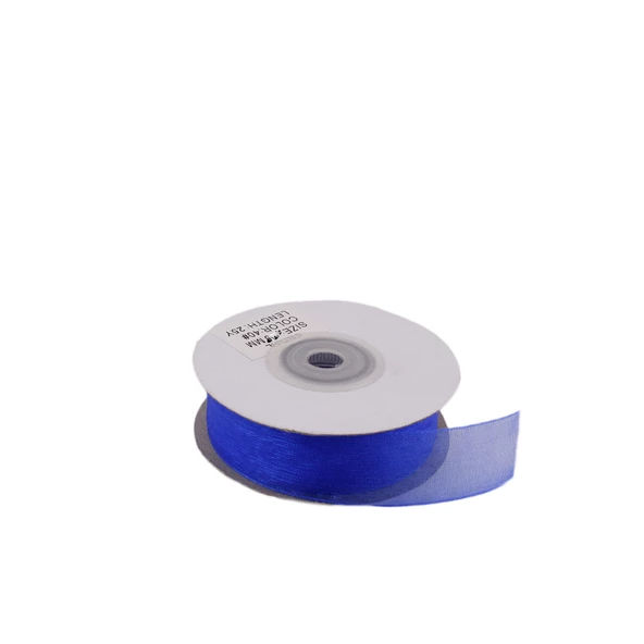 Organze Kurdele 40 MM (22 Metre)  Saks Mavi ürün görseli 1