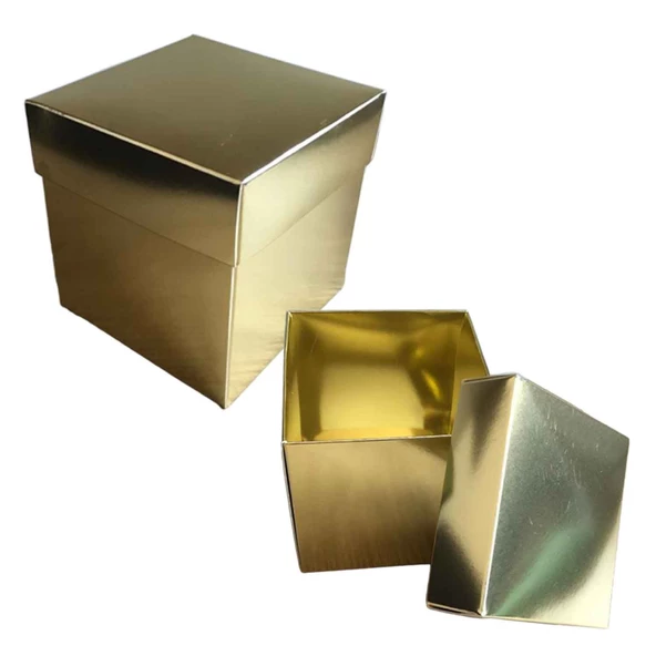 Komple Karton Kutu 15X15x15 (10 Adet )  Gold ürün görseli 1