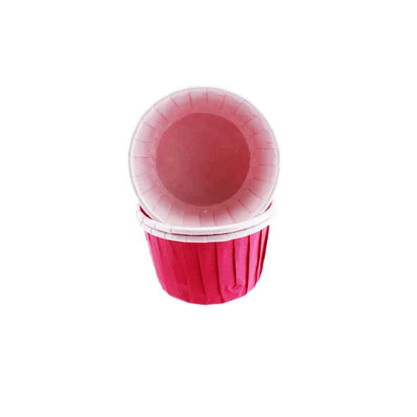 Cupcake Kalıbı Orta Boy Düz Renk  50*39 Mm (50 Adet)  Fuşya ürün görseli 1
