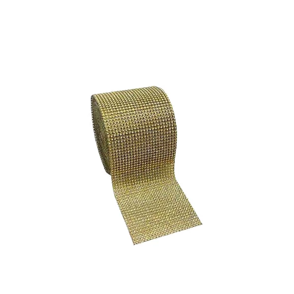 Taş Görünümlü Plastik Şerit 14 Cm (9 Metre)  Gold ürün görseli 1