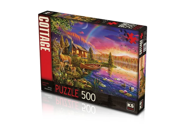 Ks Games Göl Kenarı 500 Parça Puzzle - Resim 2