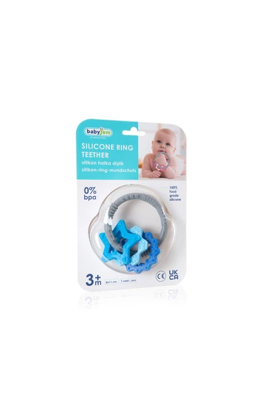 Babyjem Silikon Halka Dişlik - Resim 5