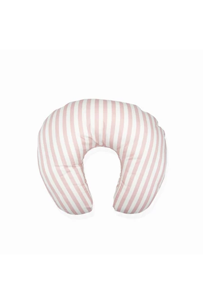 Babyjem Emzirme ve Destek Minderi Pembe Çizgili Desen ürün görseli 1