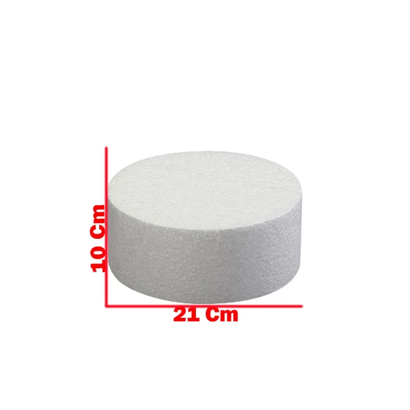 Strafor Pasta Tek  Katlı (Strafor Stand Tek  Katlı) 21 CM - Resim 2