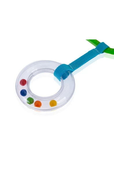 Babyjem Çıngıraklı Puset Halkası Oval - Resim 5