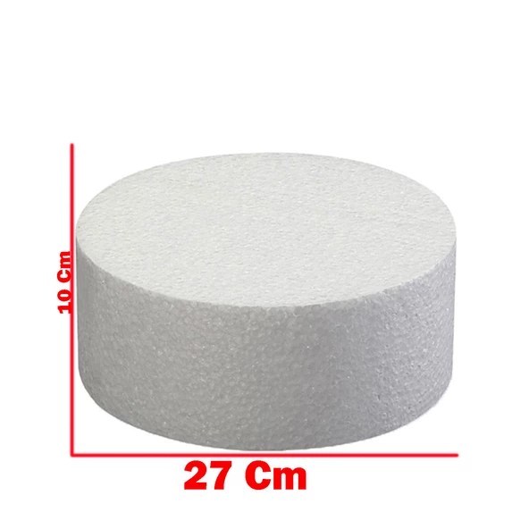 Strafor Pasta Tek  Katlı (Strafor Stand Tek  Katlı) 27 CM - Resim 2