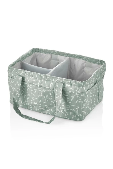 Babyjem Katlamalı Anne&bebek Organizer Yeşil Çiçek ürün görseli 1