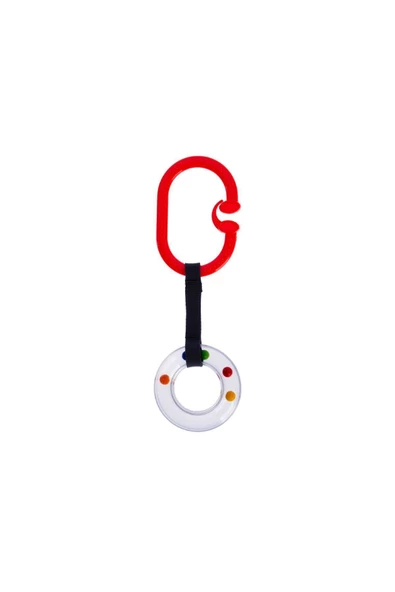 Babyjem Çıngıraklı Puset Halkası Oval ürün görseli 1