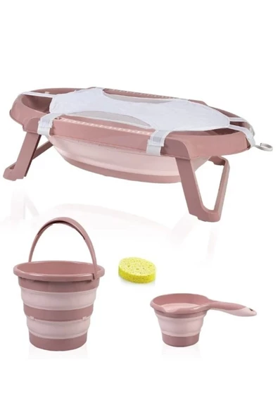 Babyjem Katlanır Banyo Seti 5'Lİ ürün görseli 1
