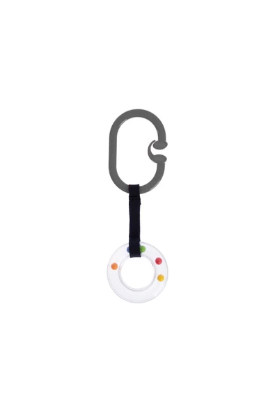 Babyjem Çıngıraklı Puset Halkası Oval ürün görseli 1