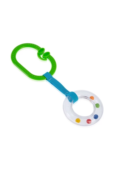 Babyjem Çıngıraklı Puset Halkası Oval - Resim 2