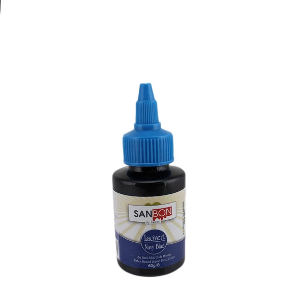 Su Bazlı Likit Sıvı Gıda Boyası  60 GR  Lacivert ürün görseli 1