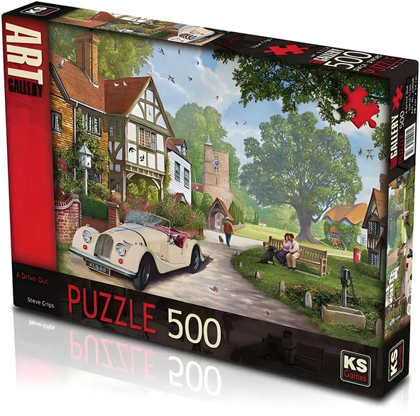 Ks Games  A Drive Out 500 Parça Puzzle - Resim 2