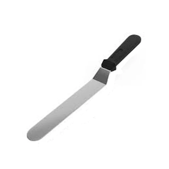 Eğik Pasta Sıvama Spatulası Oval Uçlu B073  25  CM ürün görseli 1
