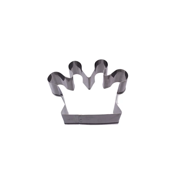 Kek Kurabiye Ve Pasta Kalıbı Metal Şekilli Kral Tacı 8.5X6.5 CM ürün görseli 1