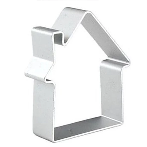 Metal Kek Ve Pasta Kalıbı Ev Sekli Modeli 32X29X5 CM ürün görseli 1