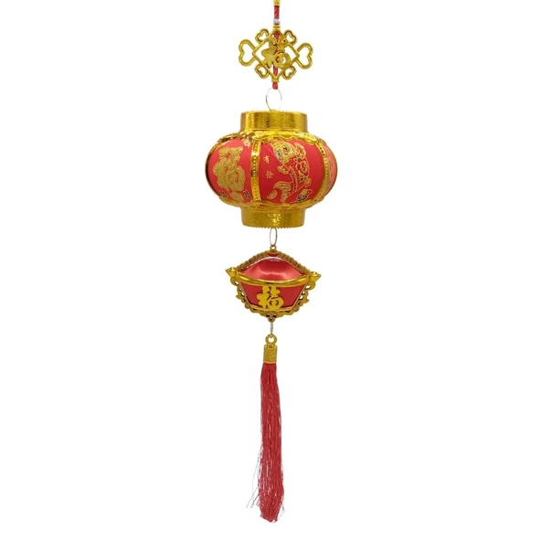 Feng Shui Çin Feneri Şans Ve Bereket Askılık 65 cm ürün görseli 1