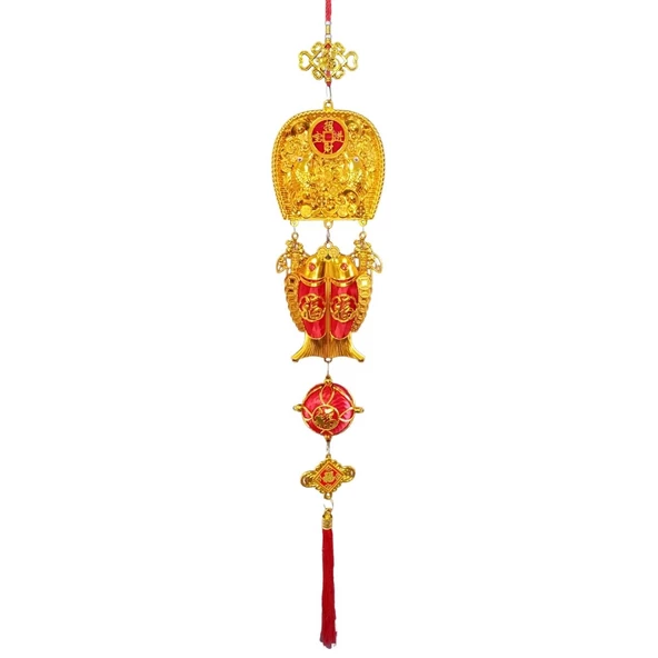 Feng Shui Koi Balıkları Şans Ve Bereket Askılık 100 cm ürün görseli 1
