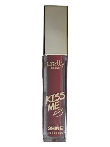 Pretty Beauty Kiss Mee Shıne Lipgloss 24 Saat Kalıcı Ruj  No:5 ürün görseli 1