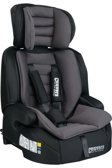 Crazz pro isofixli Bebek Çocuk Oto Koltuğu 9-36 kg Gri ürün görseli 1