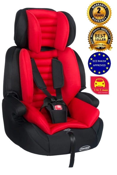 Convers Force 9-36 kg Oto Koltuğu Kırmızı ürün görseli 1