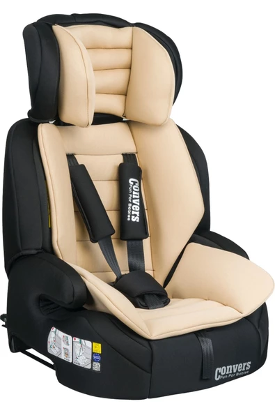 Crazz pro isofixli Bebek Çocuk Oto Koltuğu 9-36 kg Bej ürün görseli 1