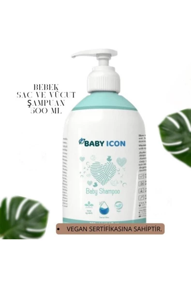 BABY İCON Bebek Şampuanı Doğal Içerikli 500 Ml ürün görseli 1