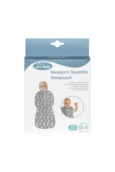 SEVİ BEBE Yenidoğan Tulum Kundak - Resim 3