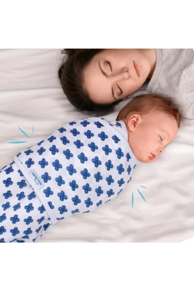 SEVİ BEBE Mommyslab Mağaza 0 -3 Ay Desenli Yeni Sezon Kundak %100 Pamuk - Yeni ürün görseli 1